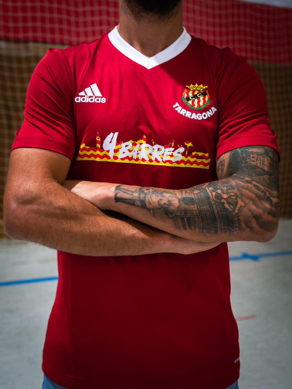 Samarreta Nastic x 4 Barres "Vermella"